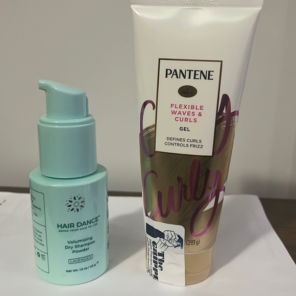 Other - Hair Dance Dry shampoos with Pantene curls controls
